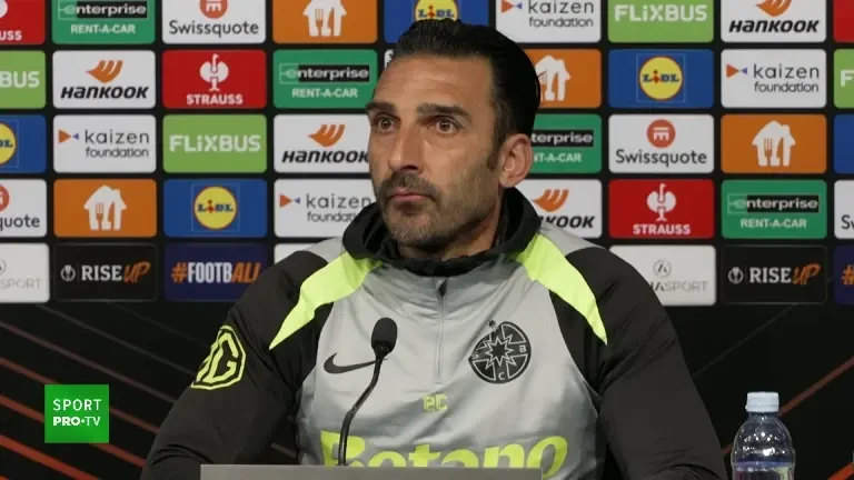 Conferință de presă Elias Charalambous, înainte de Dinamo Zagreb - FCSB